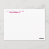 Las Hermanas ポストカード (裏面)