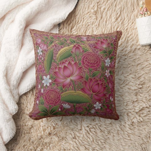 Las magnolias pillow クッション (ブランケット)