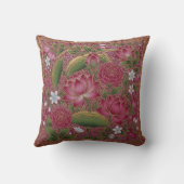 Las magnolias pillow クッション (裏面)