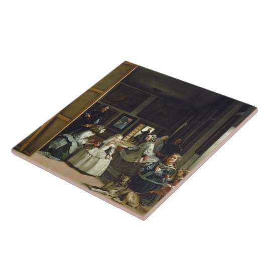 Las Meninasかフィリップの家族IV、c.1656 タイル (側面)