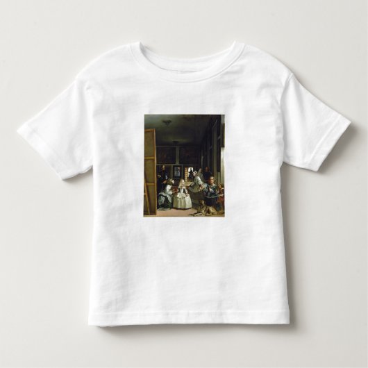 Las Meninasかフィリップの家族IV、c.1656 トドラーTシャツ (正面)