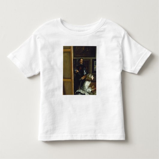 Las Meninasかフィリップの家族IV、c.1656 トドラーTシャツ (正面)