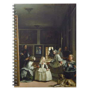 Las Meninasかフィリップの家族IV、c.1656 ノートブック