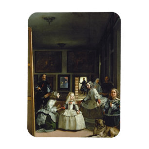 Las Meninasかフィリップの家族IV、c.1656 マグネット