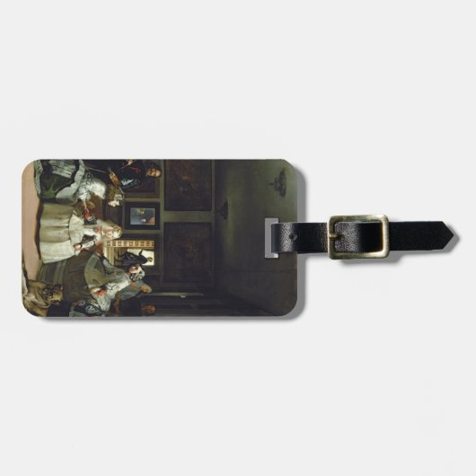 Las Meninasかフィリップの家族IV、c.1656 ラゲッジタグ (正面横)