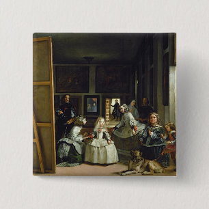 Las Meninasかフィリップの家族IV、c.1656 缶バッジ