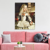 Las Meninasまたはフィリップ4世の家族, c.1656 キャンバスプリント (インサイチュ (リビング))