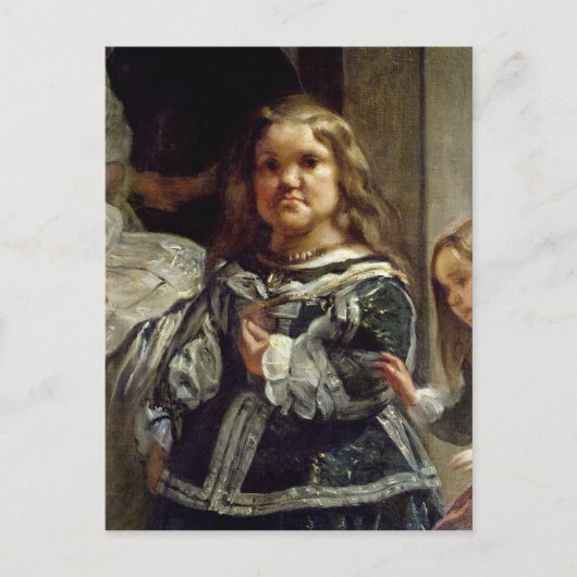 Las Meninasまたはフィリップ4世の家族, c.1656 ポストカード (正面)