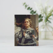 Las Meninasまたはフィリップ4世の家族, c.1656 ポストカード (スタンド正面)