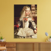 Las Meninasまたはフィリップ4世の家族， c.1656 2 キャンバスプリント (インサイチュ (リビング))