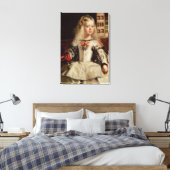 Las Meninasまたはフィリップ4世の家族， c.1656 2 キャンバスプリント (インサイチュ (寝室))