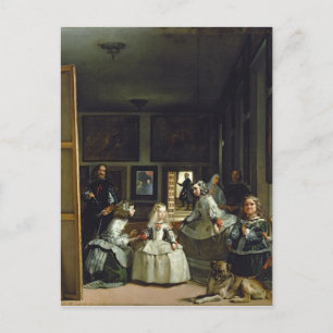 Las Meninasまたはフィリップ4世の家族, c.1656 2 ポストカード