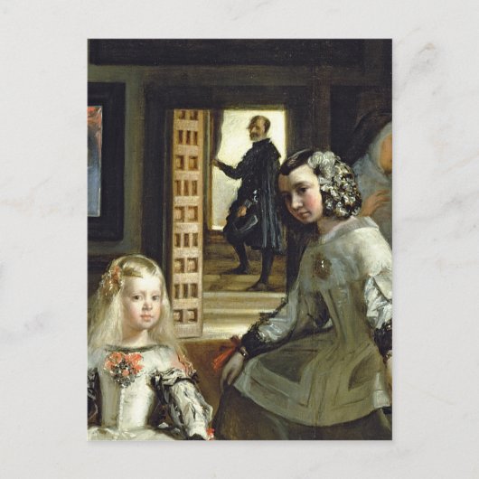 Las Meninasまたはフィリップ4世の家族, c.1656 2 ポストカード (正面)