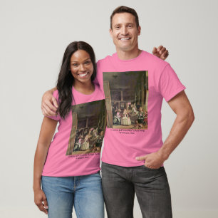 Las Meninas (王室との自画像) Tシャツ