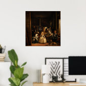 Las Meninas by Diego Velazquez ポスター (ホームオフィス)