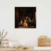 Las Meninas by Diego Velazquez ポスター (キッチン)