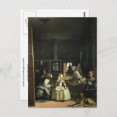 Las Meninas Diego Velázquez Fine Art ポストカード (正面/裏面)