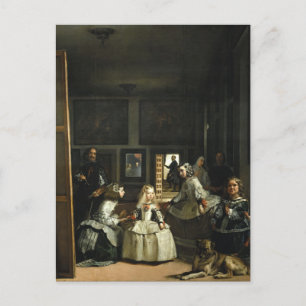 Las Meninas Diego Velázquez Fine Art ポストカード
