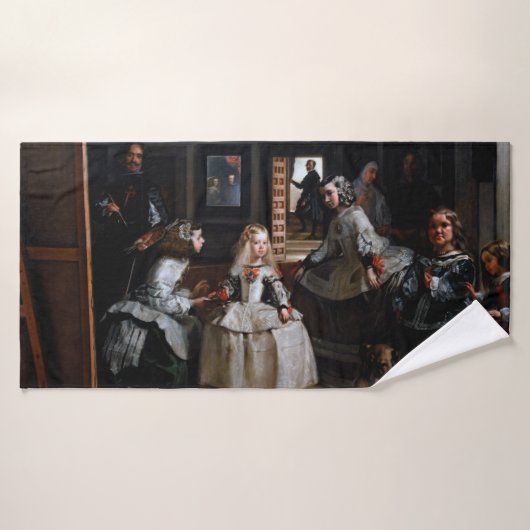 Las Meninas, The Diego Velazquezメイド・オブ・オーナー（花嫁付き添い バスタオル (バスタオル)