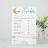 Las nubes Baby Shower de Moon & Stars adivinan el  (スタンド正面)