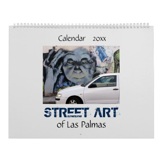 Las Palmas 20XXの通りの芸術 カレンダー (カバー)