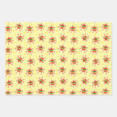 Las Posadas Piñata Festive Mexican Christmas  ラッピングペーパーシート (正面3)