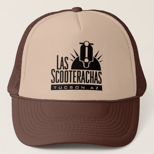 Las Scooterachasの帽子 キャップ (正面)