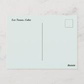 Las Tunas Cuba ポストカード (裏面)