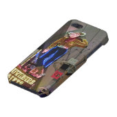 Las Vegaのカウボーイのネオンサイン iPhoneケース (下部)