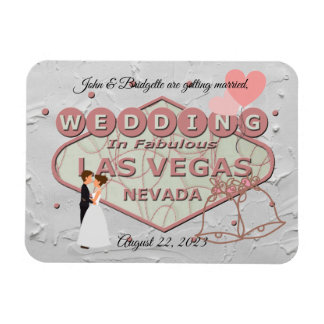 Las Vegas結婚 Photo Magnetに掲載 マグネット