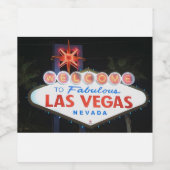 Las Vegas !  ワインラベル (シングルラベル)