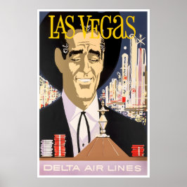 Las Vegas Art Nevada Travel Poster Casino Print ポスター