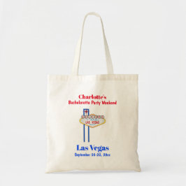 Las Vegas Bachelorette Party Favor Girls Trip トートバッグ