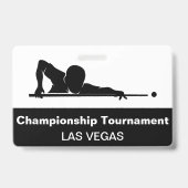 Las Vegas Billiards Budget Event Badges バッジ (Back)