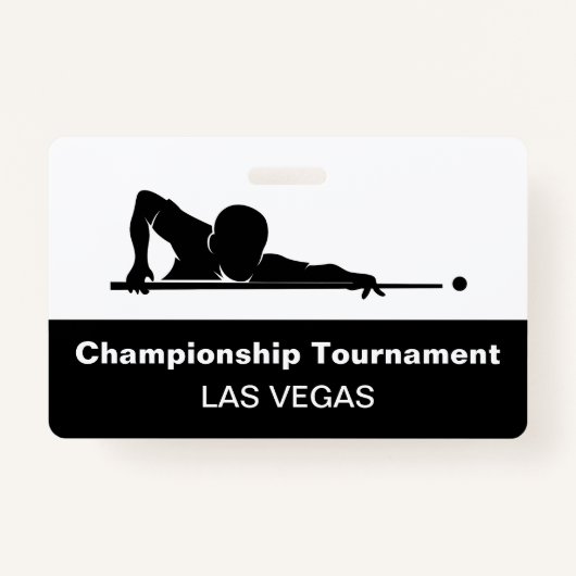 Las Vegas Billiards Budget Event Badges バッジ (正面)