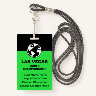 Las Vegas Billiards Championship Bulk Team Badges バッジ