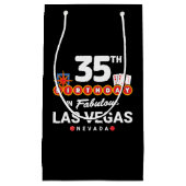 Las Vegas Birthday Party - 35th Birthday In Vegas スモールペーパーバッグ (正面)