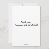 Las Vegas Birthday Party 40th  招待状 (裏面)