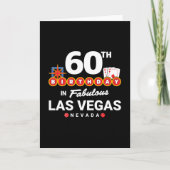 Las Vegas Birthday Party - 60th Birthday In Vegas カード (正面)