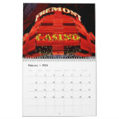 Las Vegas by Night カレンダー (2月 2026)