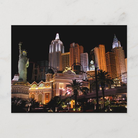 Las Vegas Casino Strip, Nevada Post Card ポストカード (正面)