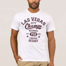 Las Vegas City Champs Nevada Casino Resort Vintage Tシャツ