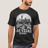 Las Vegas City Nevada Tシャツ (正面)