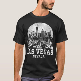 Las Vegas City Nevada Tシャツ