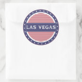 Las Vegas City Pride Emblem – American Identity ラウンドシール (バッグ)