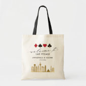 Las Vegas Destination Wedding Welcome トートバッグ (正面)