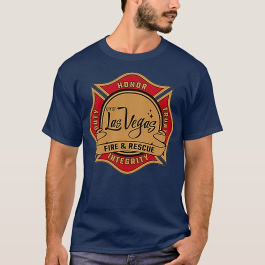 Las Vegas Fire Rescue Department Tシャツ (正面)