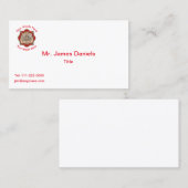 Las Vegas Fire Rescue Emblem Business Card 名刺 (正面/裏面)