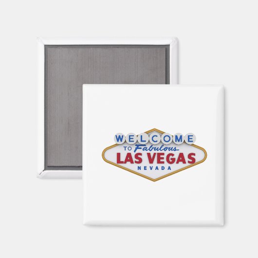 Las Vegas fridge magnet マグネット (正面/裏面)