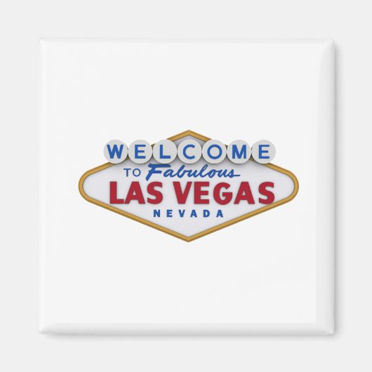 Las Vegas fridge magnet マグネット (正面)